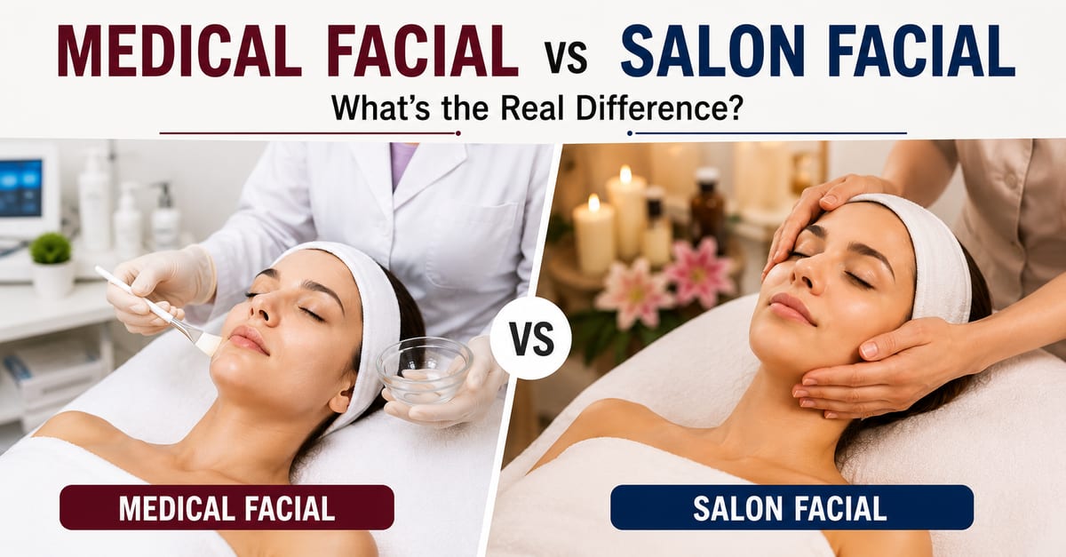 Medical Vs Salon Facial