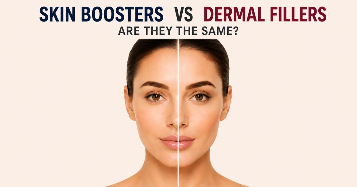 Skin Boosters Vs Derma Fillers