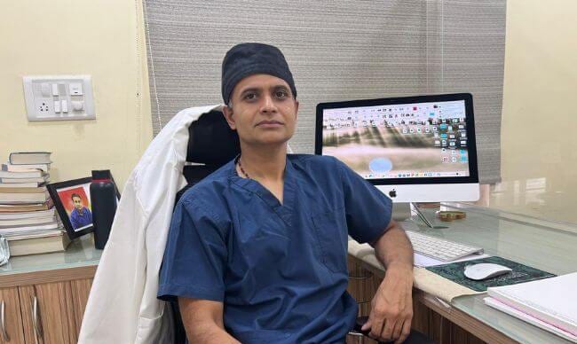 Dr Sandeep Mahapatra at Derma Solutions